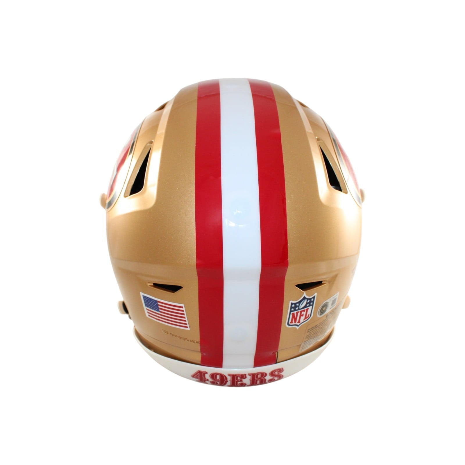 Purdy Kittle Signed 49ers Helmet Speedflex "Throw me the Ball Brock" BAS 58566 4 Purdy Kittle Signed 49ers Helmet Speedflex "Throw me the Ball Brock" BAS 58566