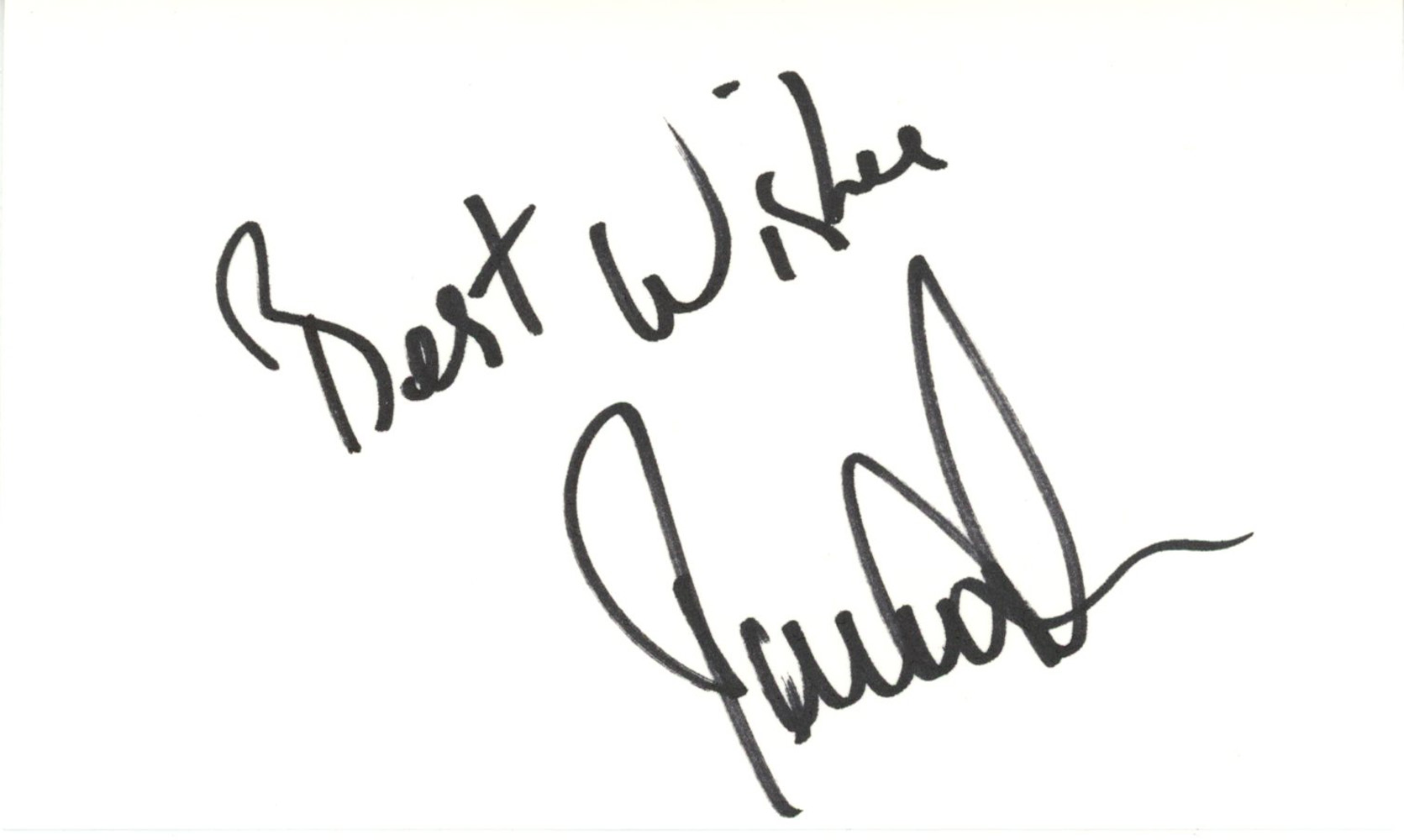 Dan Quinn Signed Washington Commanders Index Card Best Wishes BAS 45327