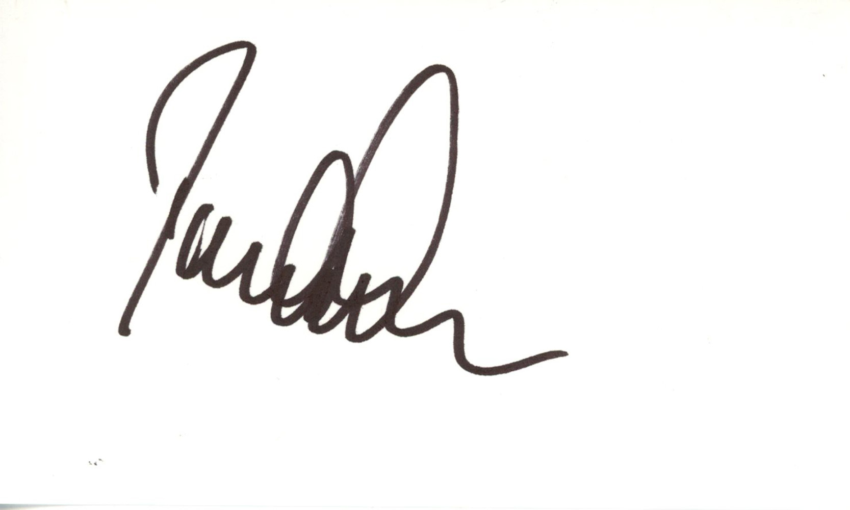 Dan Quinn Signed Washington Commanders Index Card Beckett 45332