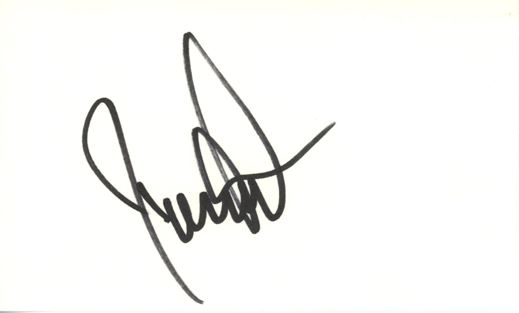 Dan Quinn Autographed Washington Commanders Index Card BAS 45381
