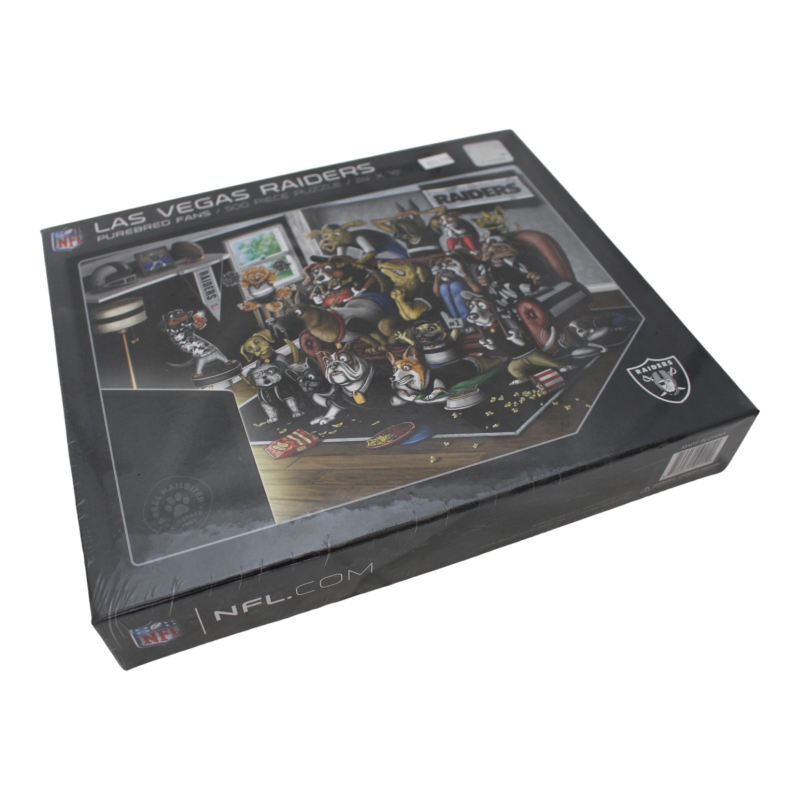 Las Vegas Raiders 18"x24" YouTheFan 500 Piece Purebread Puzzle