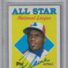Tim Raines Signed Montreal Expos 1988 Topps All Star Trading Card BAS 27002