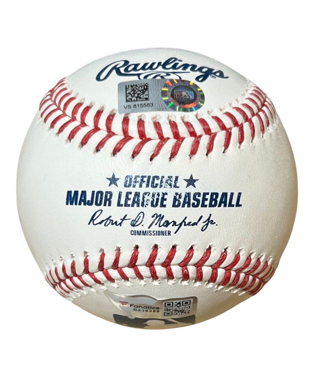 Cal Raleigh Autographed ROMLB Baseball Seattle Mariners MLB Debut