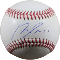 Jose Ramirez Autographed/Signed Cleveland Guardians OML Baseball Beckett 56299