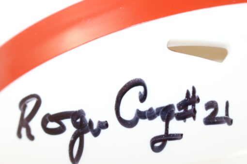 Tom Rathman Roger Craig Signed Nebraska Cornhuskers Mini Helmet Beckett 59400