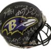 Baltimore Ravens 2012 Team Signed Authentic SB XLVII Helmet 28 Sigs BAS 21723