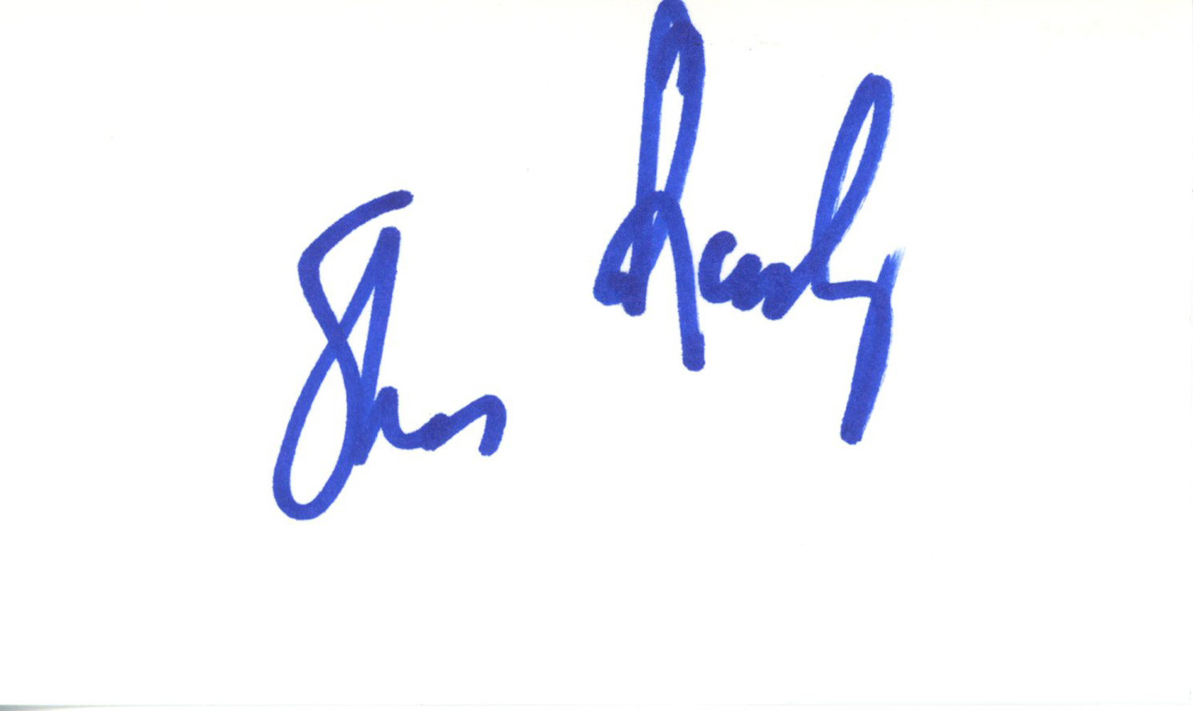 Shane Rawley Autographed Philadelphia Phillies Index Card BAS 45393