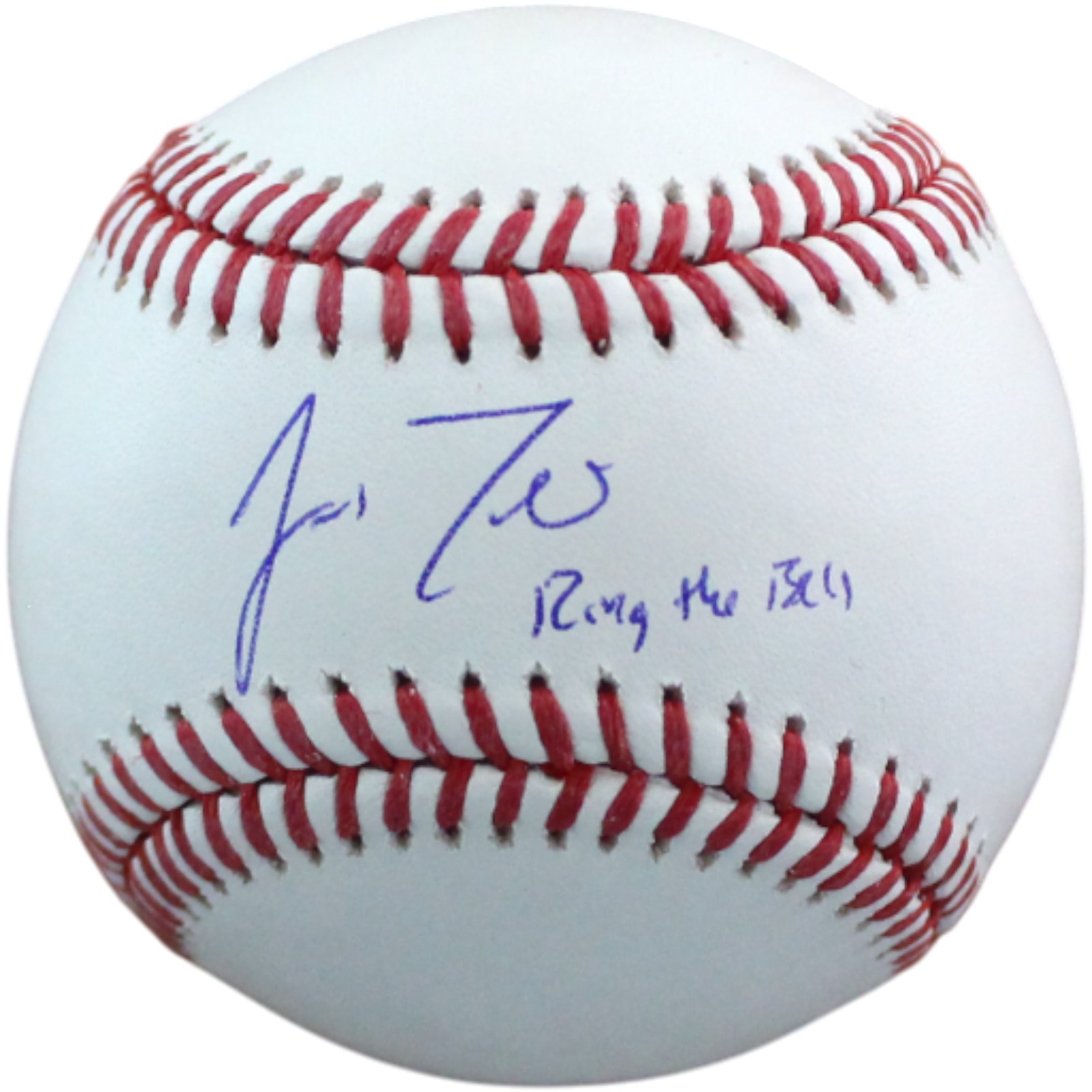 JT Realmuto Autographed Philadelphia Phillies OML Baseball Insc. Fanatics 54493