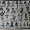 Washington Redskins Autographed All Time Greats Poster Print 42 Sigs BAS 20928