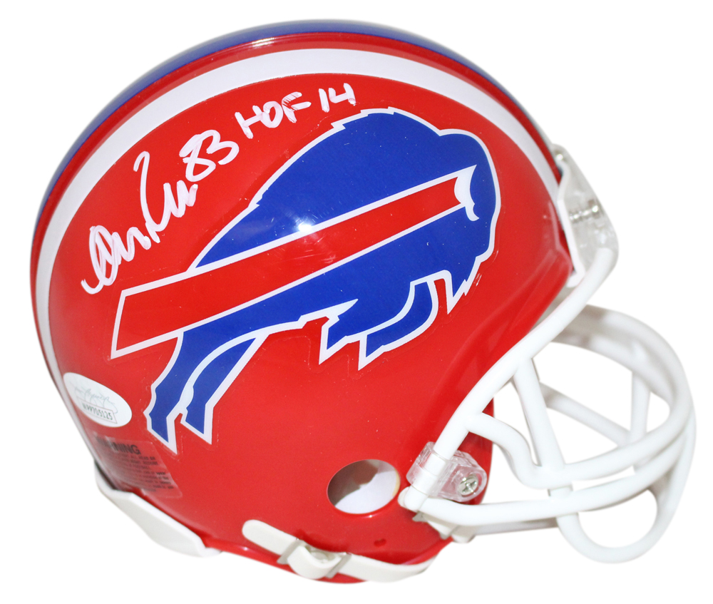 Andre Reed Autographed/Signed Buffalo Bills Mini Helmet HOF JSA 25571