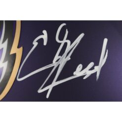Ed Reed Autographed Baltimore Ravens 24 Alt Authentic Helmet Beckett 49276