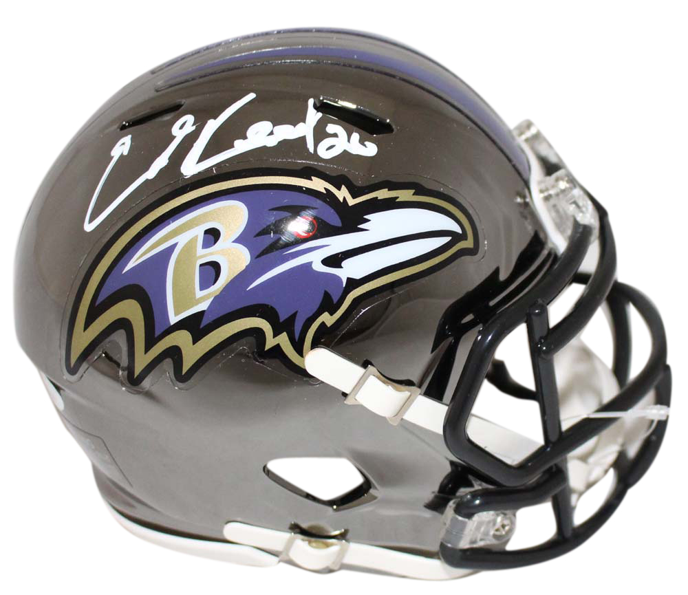 ed reed autographed helmet