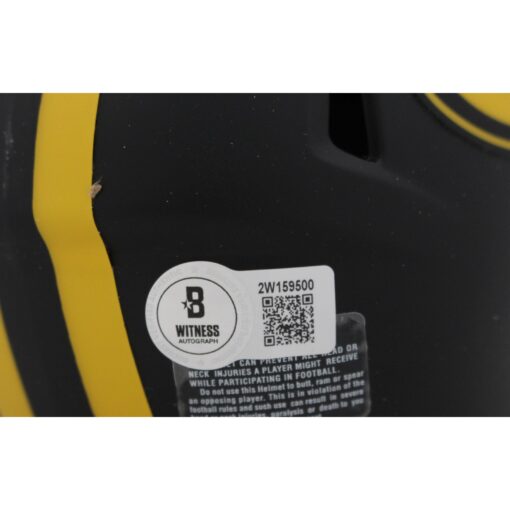 Jayden Reed Autographed Green Bay Packers Eclipse Mini Helmet Beckett 48858