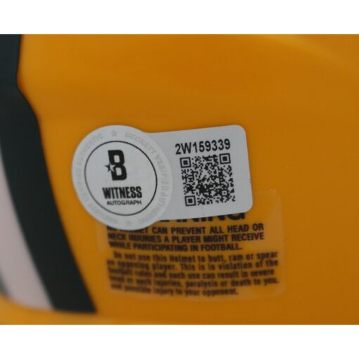 Jayden Reed Autographed Green Bay Packers Speed Mini Helmet Beckett 48858
