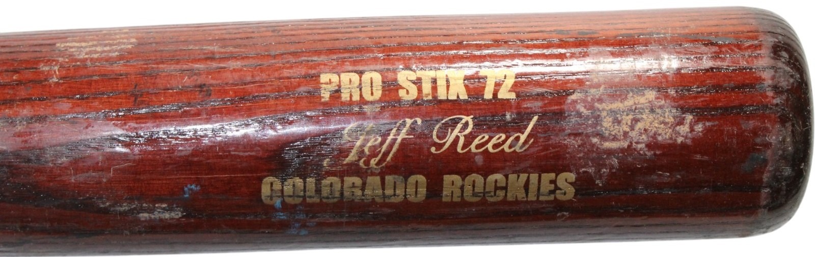 Jeff Reed Colorado Rockies Game Used Maple Stix Baseball Bat 57249 5 Jeff Reed Colorado Rockies Game Used Maple Stix Baseball Bat 57249