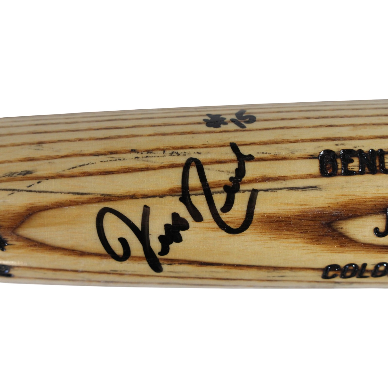Jeff Reed Autographed Coplorado Rockies Game Used Louisville Slugger Bat 53915 3 Jeff Reed Autographed Coplorado Rockies Game Used Louisville Slugger Bat 53915