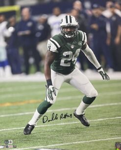 Darrell Revis Autographed New York Jets 16x20 Photo Beckett 