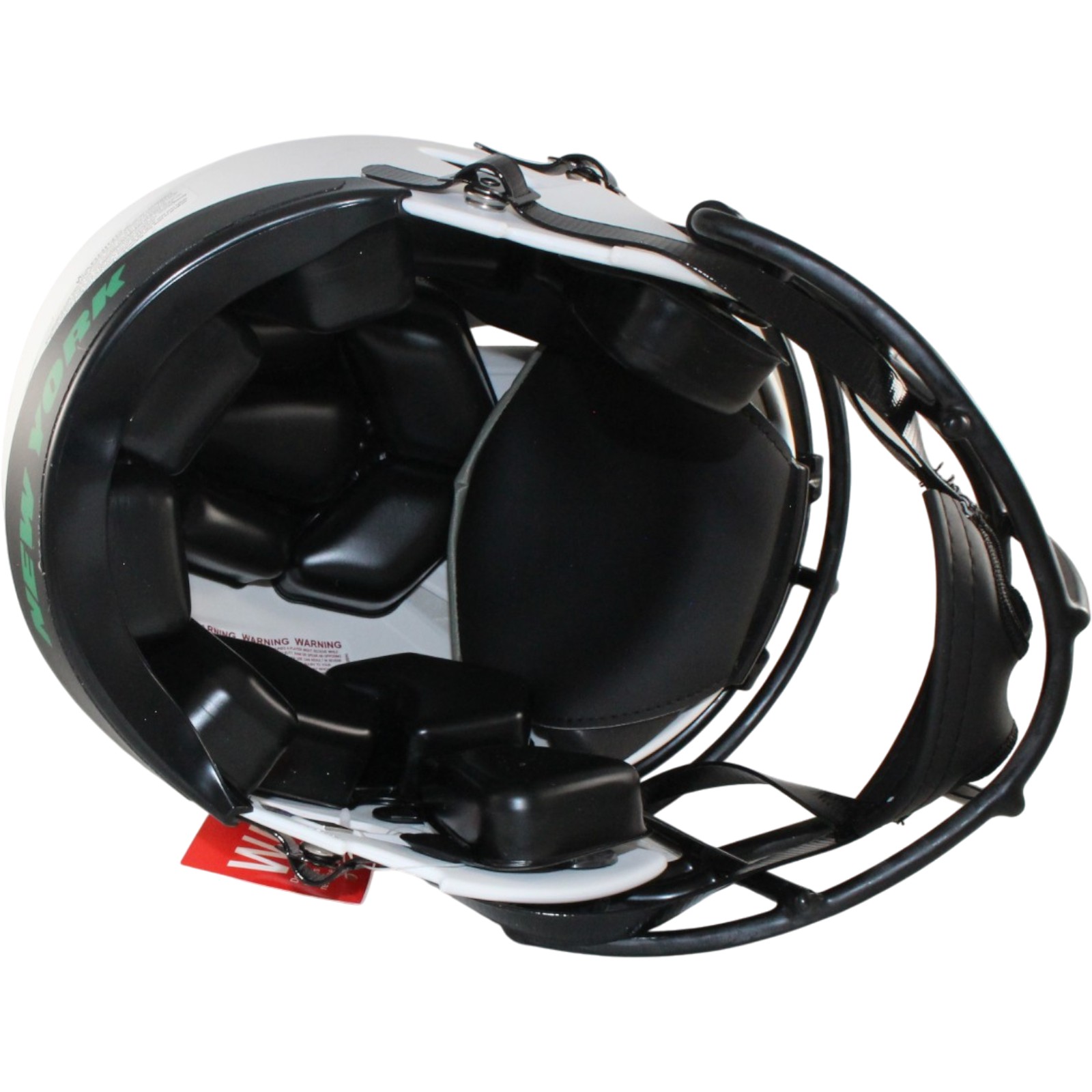 Darrelle Revis Autographed New York Jets Authentic Lunar Helmet Beckett 56469 4 Darrelle Revis Autographed New York Jets Authentic Lunar Helmet Beckett 56469