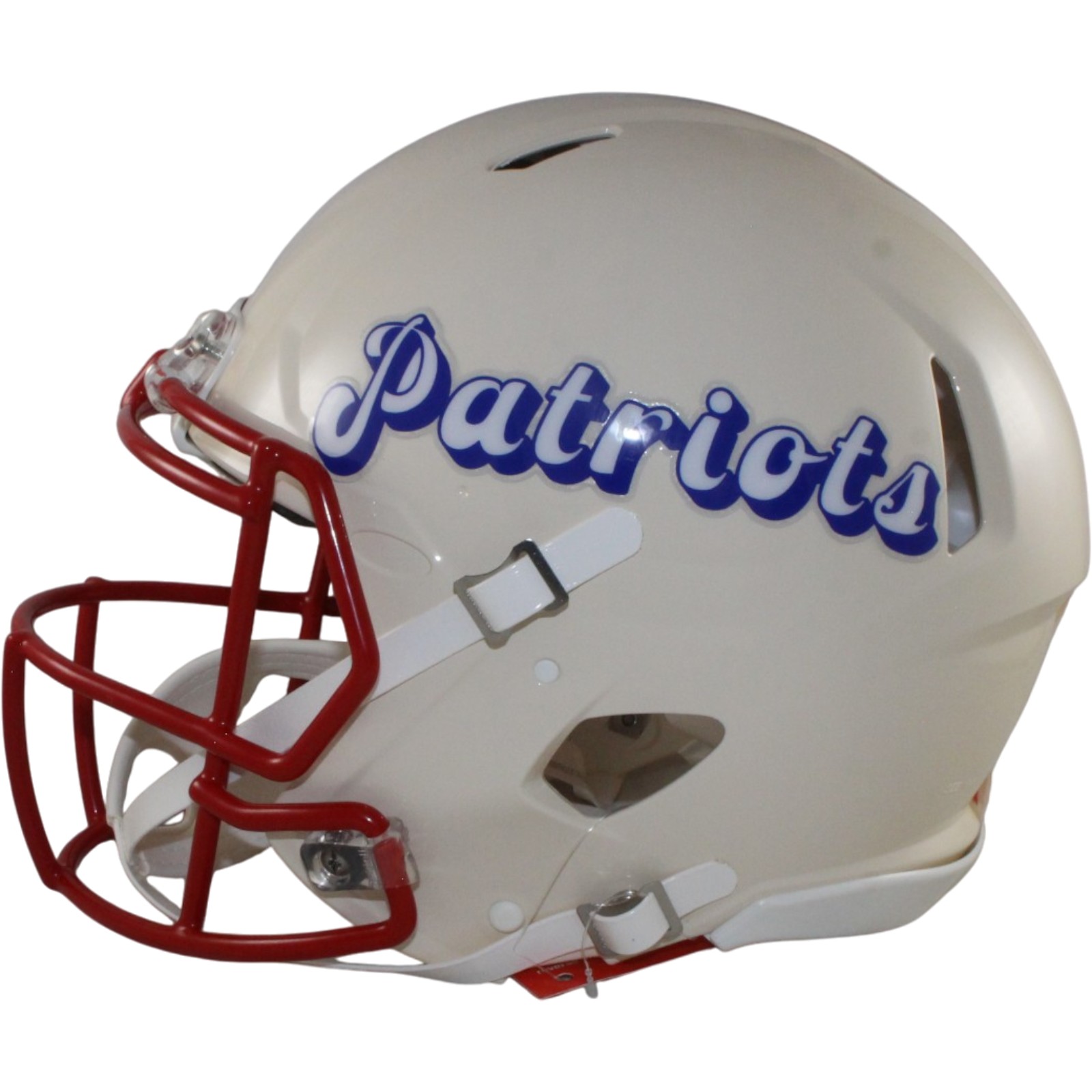 Darrelle Revis Autographed New England Patriots Pro Retro Helmet Beckett 56470 4 Darrelle Revis Autographed New England Patriots Pro Retro Helmet Beckett 56470