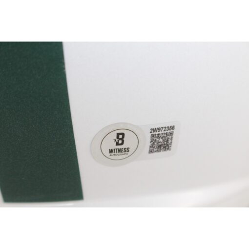 Darrelle Revis Autographed New York Jets F/S TB Helmet Beckett Witness 51299
