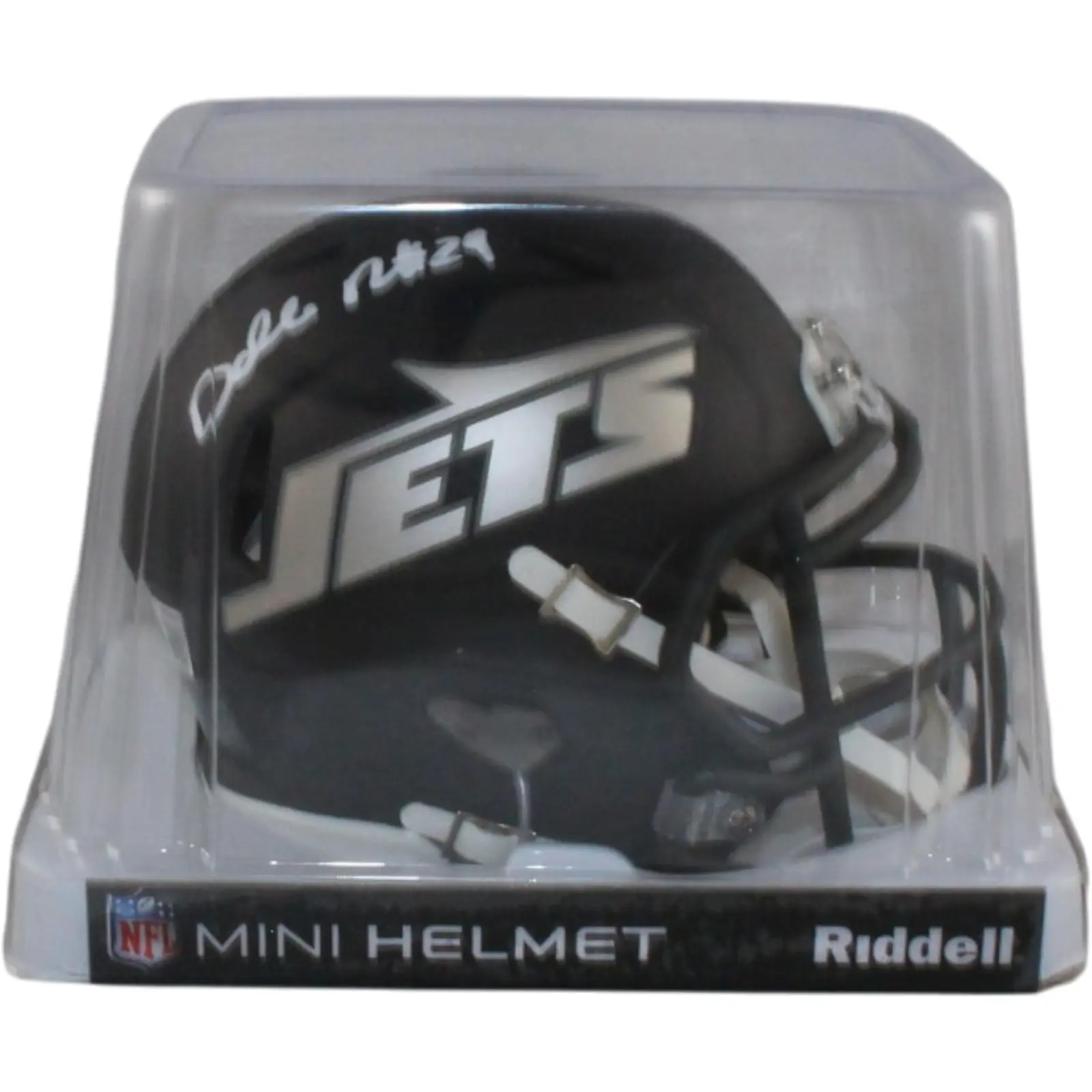 Darrelle Revis Autographed New York Jets Rivalries Mini Helmet Beckett 56472 5 Darrelle Revis Autographed New York Jets Rivalries Mini Helmet Beckett 56472