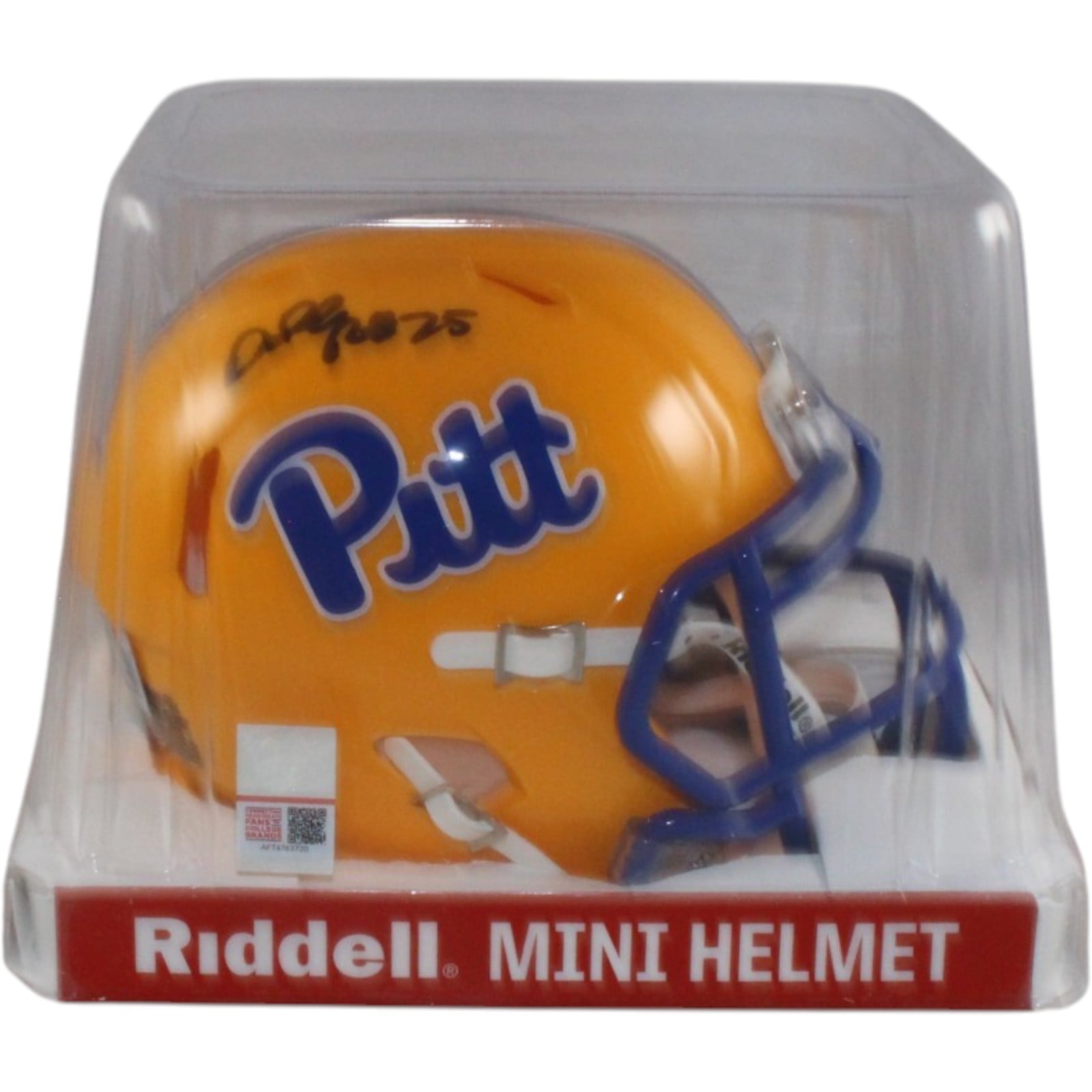 Darrelle Revis Autographed Pittsburgh Panthers Mini Helmet Beckett Witness 58224 5 Darrelle Revis Autographed Pittsburgh Panthers Mini Helmet Beckett Witness 58224