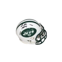 Darrell Revis Autographed/Signed New York Jets TB Mini Helmet Beckett