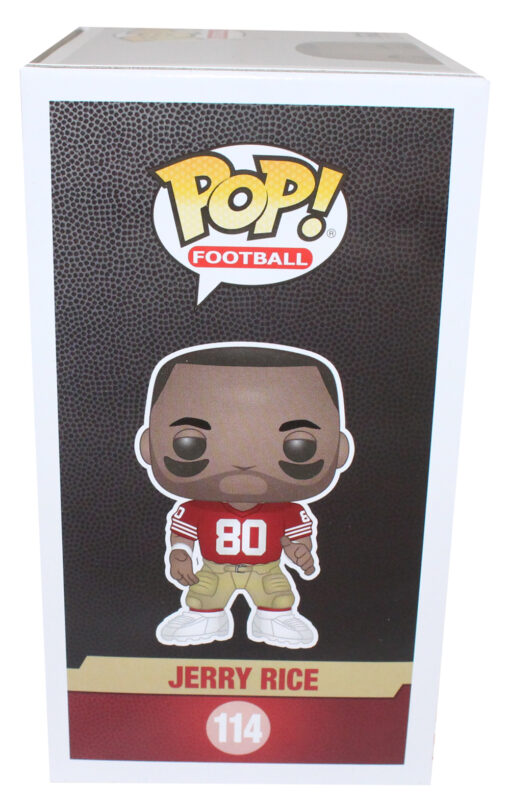 Jerry Rice San Francisco 49ers Funko Pop! #114 w/ Soft Protector