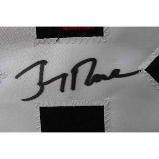 Jerry Rice Autographed/Signed Pro Style size XL Red Jersey Beckett 50305