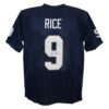 Tony Rice Autographed/Signed College Style Blue XL Jersey JSA 26174