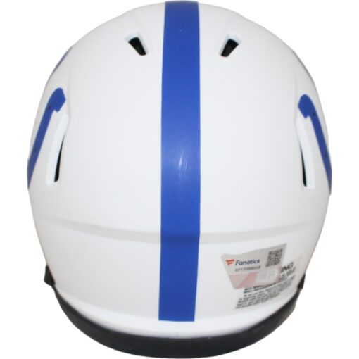 Anthony Richardson Signed Indianapolis Colts Lunar Mini Helmet FAN