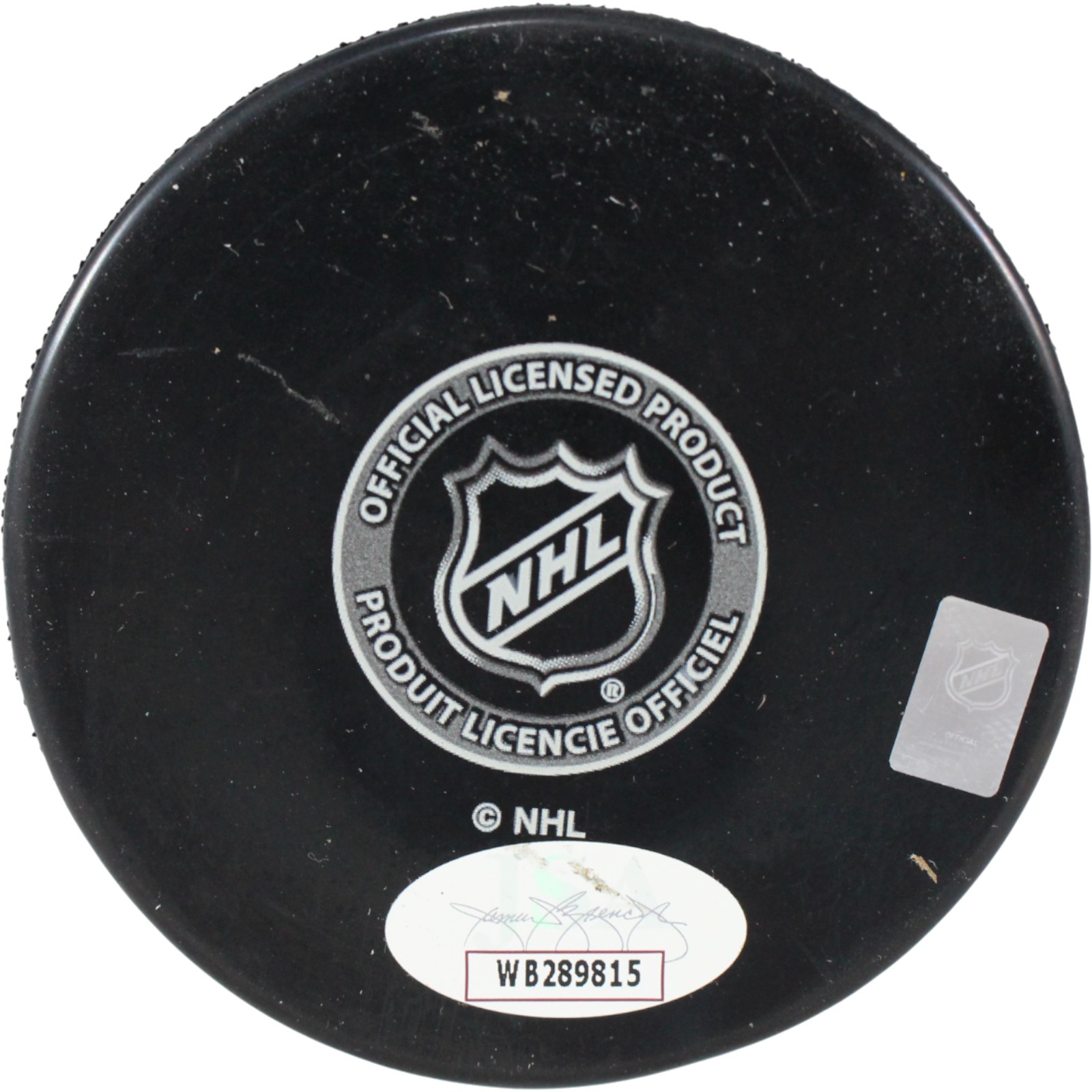 Stephane Richer Autographed Montreal Canadians Logo Puck 86 Cup JSA 53973 2 Stephane Richer Autographed Montreal Canadians Logo Puck 86 Cup JSA 53973