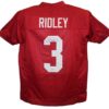 Calvin Ridley Autographed Alabama Crimson Tide Red XL Jersey BAS 11949