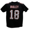 Calvin Ridley Autographed/Signed Pro Style Black XL Jersey BAS 26351