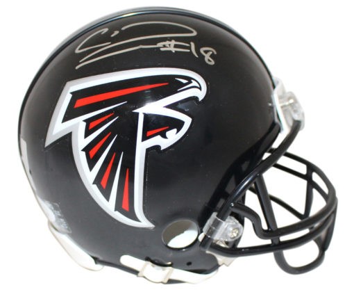 Calvin Ridley Autographed/Signed Atlanta Falcons Mini Helmet JSA 24611