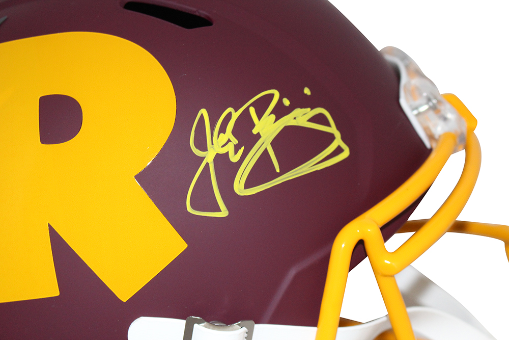 John Riggins Autographed/Signed Washington Redskins F/S AMP Helmet BAS 31416