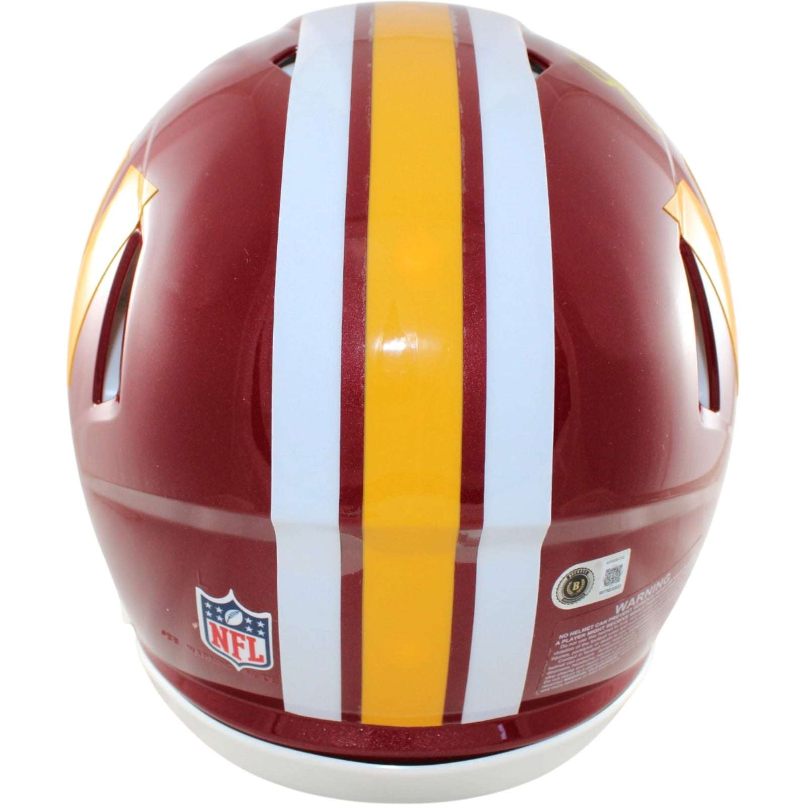 John Riggins Autographed Washington Commanders Pro Helmet Beckett Witness 58665 3 John Riggins Autographed Washington Commanders Pro Helmet Beckett Witness 58665