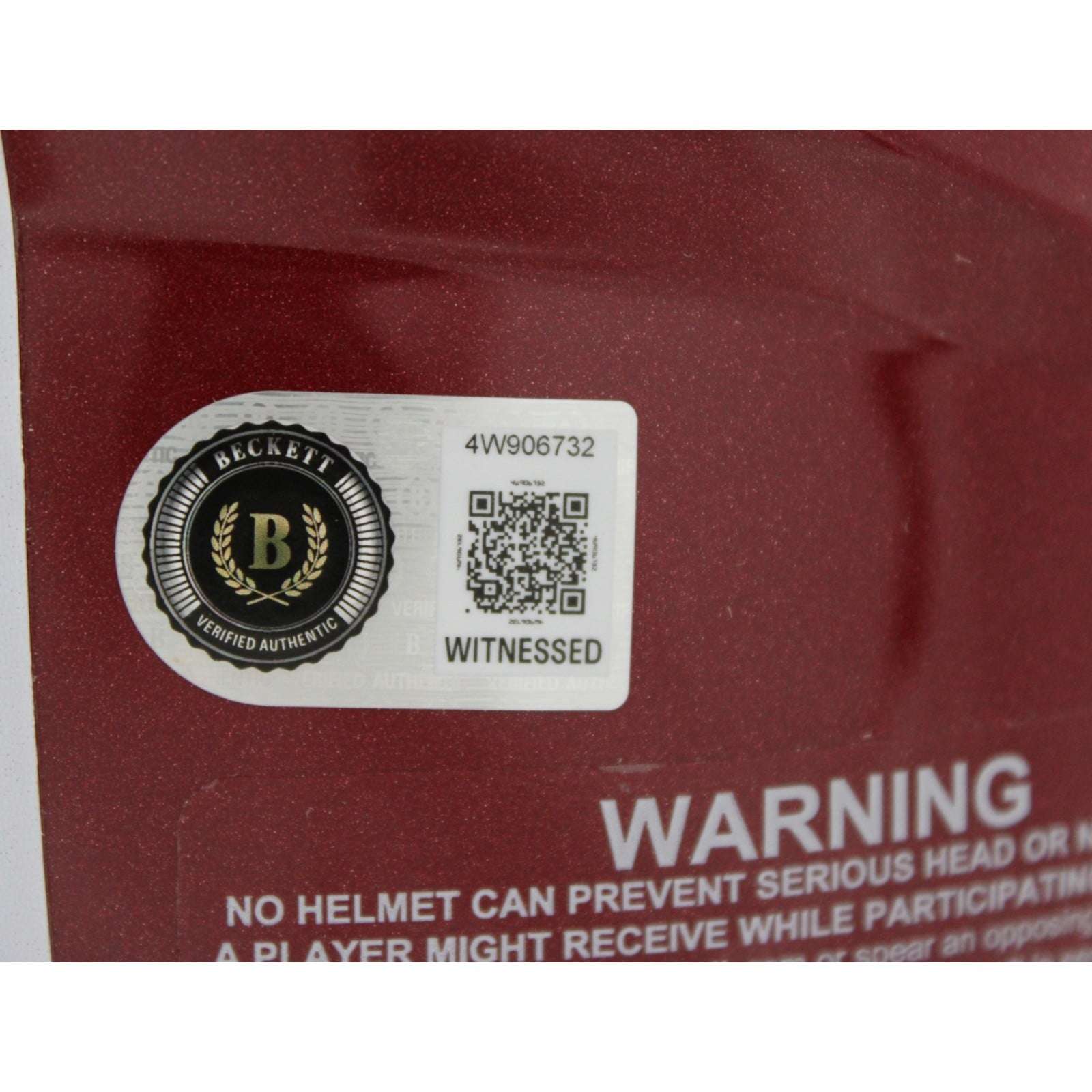 John Riggins Autographed Washington Commanders Pro Helmet Beckett Witness 58665 5 John Riggins Autographed Washington Commanders Pro Helmet Beckett Witness 58665