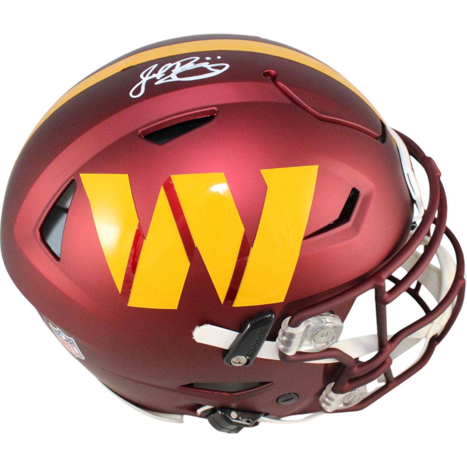 John Riggins Autographed Washington Commanders SpeedFlex Helmet Beckett 49299