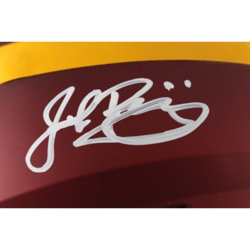 John Riggins Autographed Washington Commanders SpeedFlex Helmet Beckett 49299