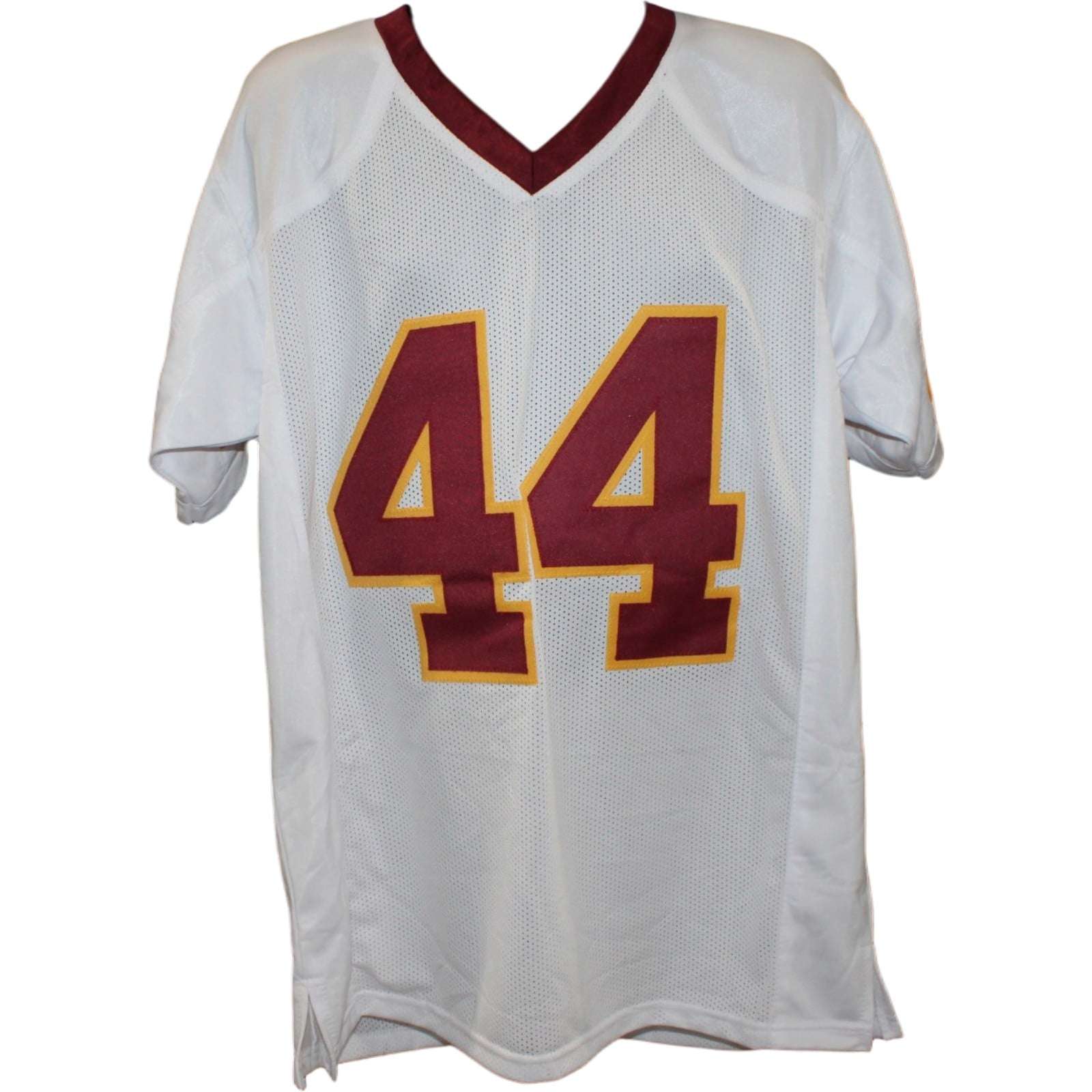 John Riggins Autographed Washington Redskins Jersey White Beckett Witness 58654 4 John Riggins Autographed Washington Redskins Jersey White Beckett Witness 58654