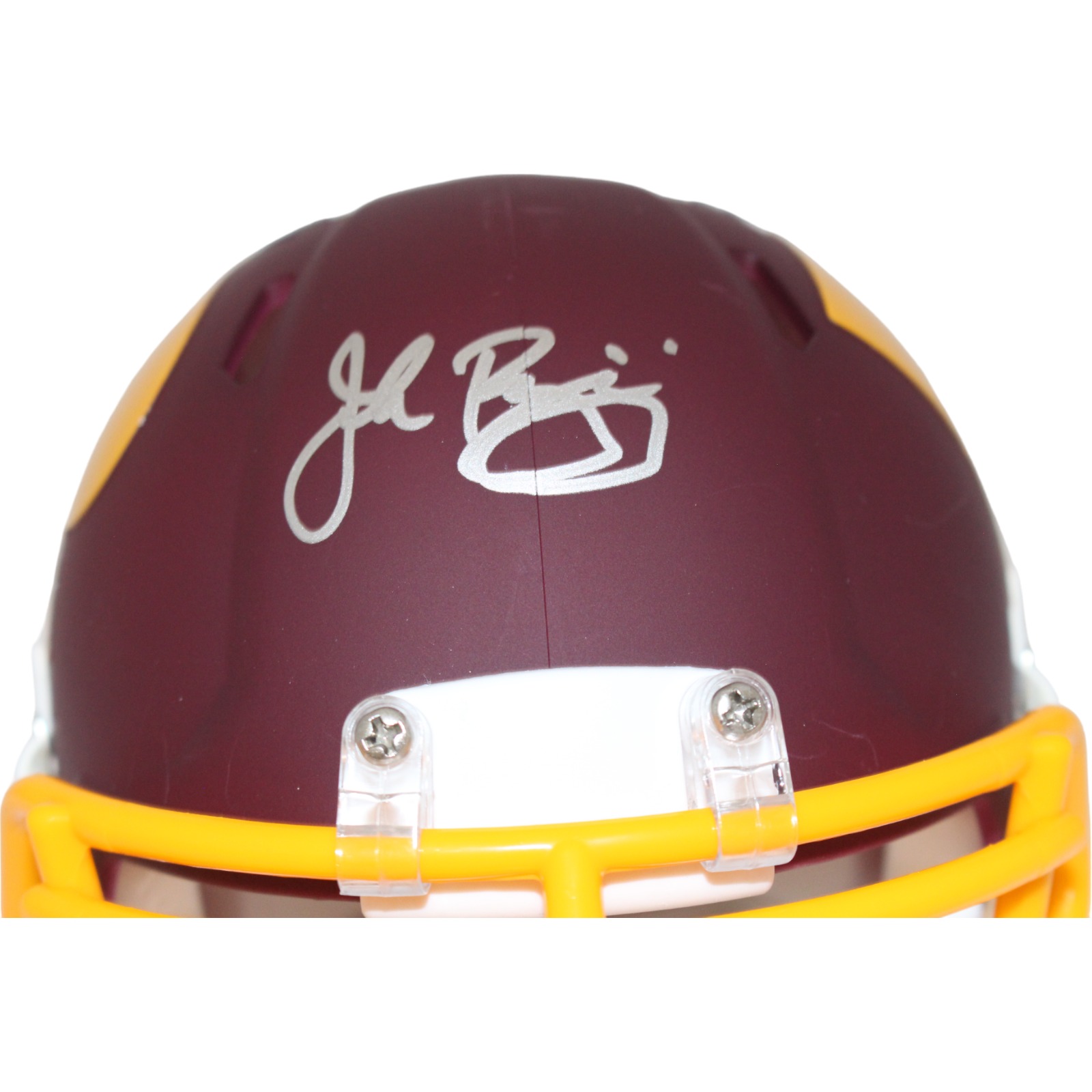 John Riggins Signed Washington AMP Mini Helmet Beckett