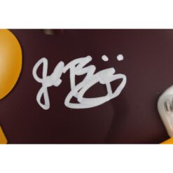 John Riggins Autographed Washington Redskins AMP Mini Helmet Beckett 49760