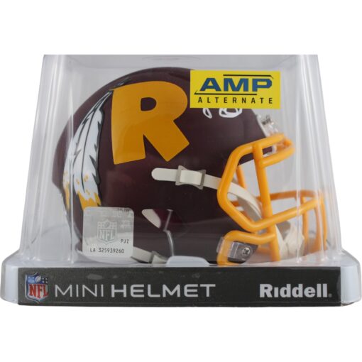John Riggins Autographed Washington Redskins AMP Mini Helmet Beckett 49760
