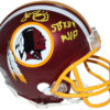 John Riggins Signed Washington Redskins VSR4 Mini Helmet SB MVP JSA