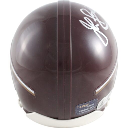 John Riggins Autographed Washington Redskins TB VSR4 Mini Helmet Beckett 49752