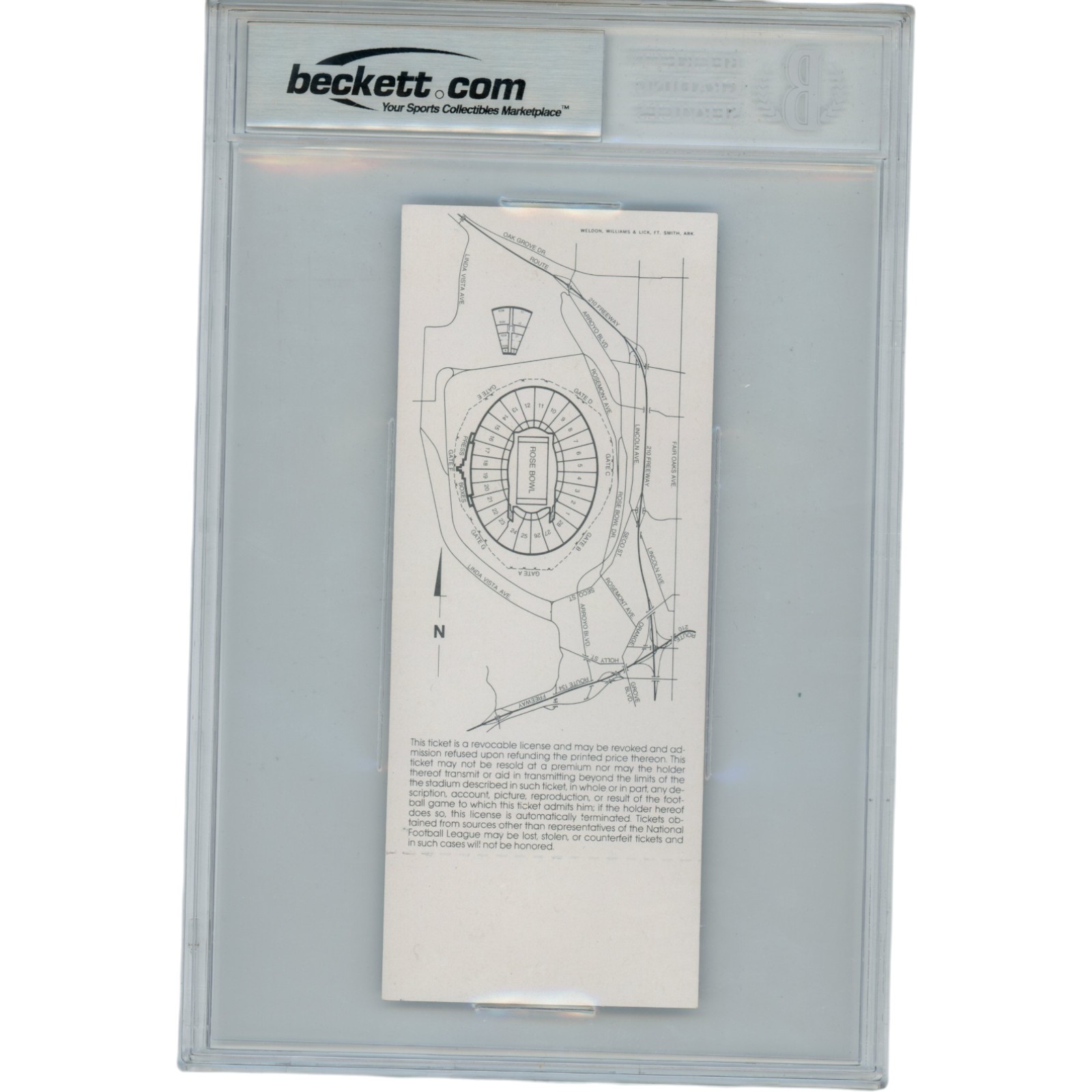 John Riggins Signed Washington Redskins Super Bowl XVII Ticket MVP Beckett 51905 2 John Riggins Signed Washington Redskins Super Bowl XVII Ticket MVP Beckett 51905