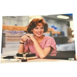 Molly Ringwald Autographed/Signed The Breakfast Club 11x14 Photo Beckett 54358