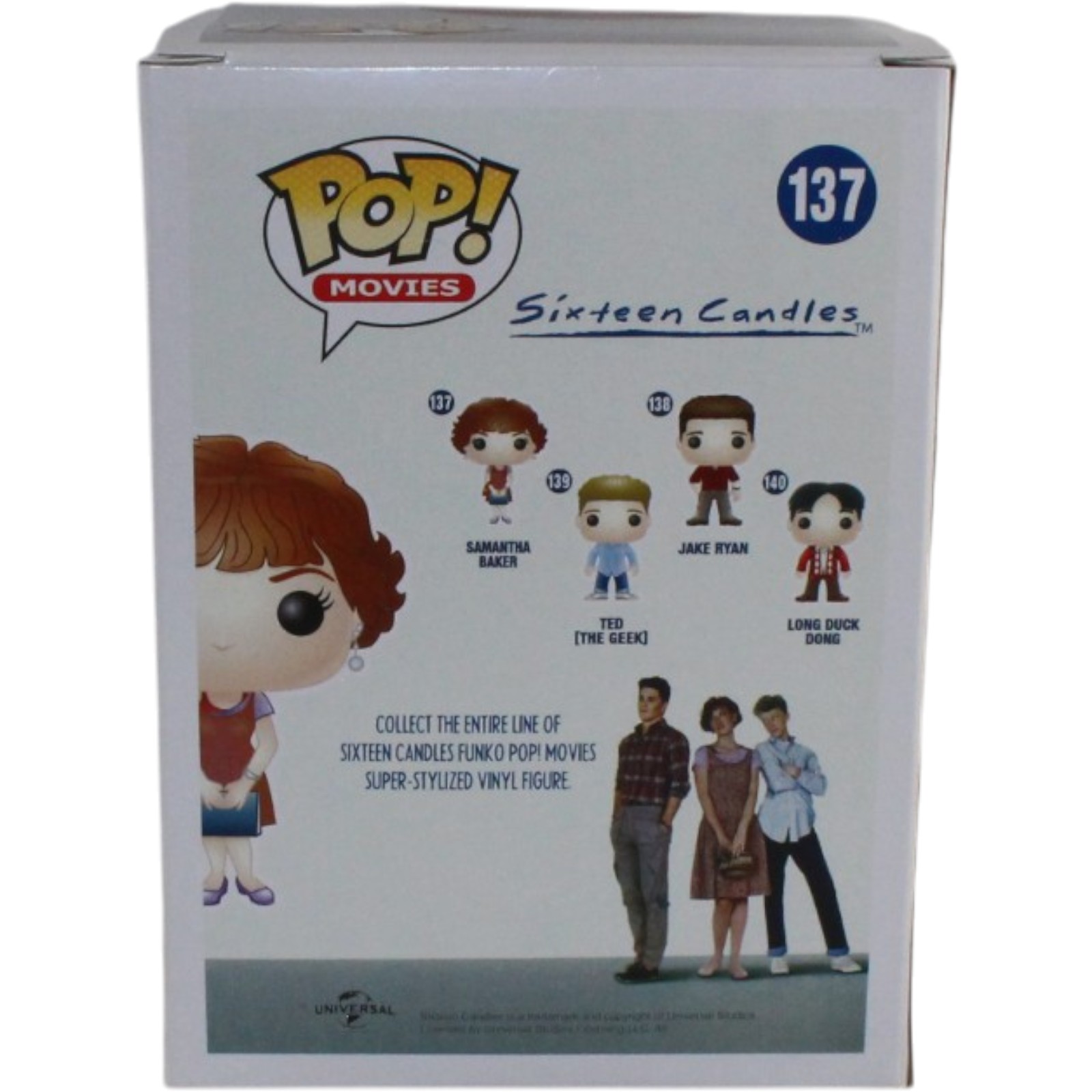 Molly Ringwald Autographed/Signed 16 Candles Funko Pop! #137 Beckett 56562 4 Molly Ringwald Autographed/Signed 16 Candles Funko Pop! #137 Beckett 56562