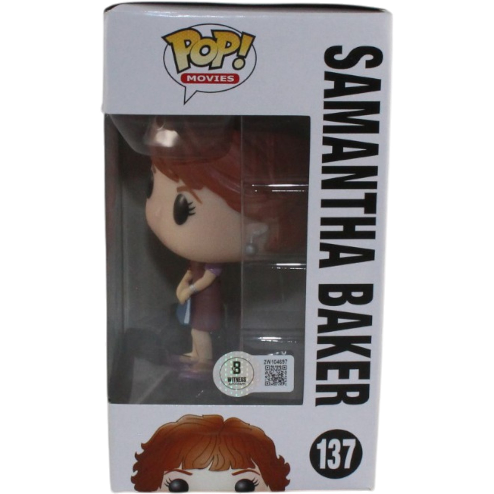 Molly Ringwald Autographed/Signed 16 Candles Funko Pop! #137 Beckett 56562 5 Molly Ringwald Autographed/Signed 16 Candles Funko Pop! #137 Beckett 56562